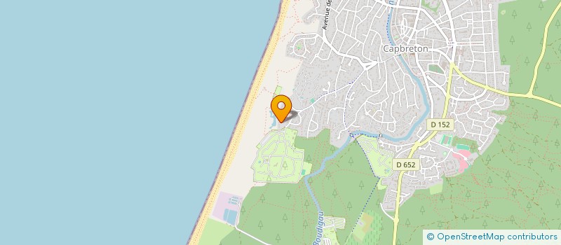 localisation de l'entreprise SECLAD  CAPBRETON