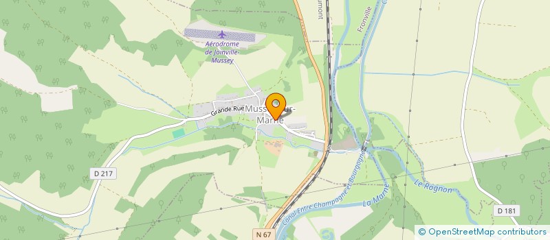 localisation de l'entreprise SECLIER-FOURNIER à MUSSEY-SUR-MARNE