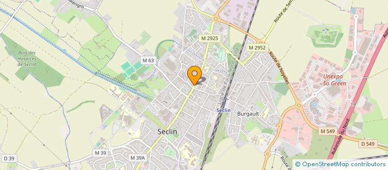 localisation de l'entreprise SECLIN TRANSACTION  SECLIN