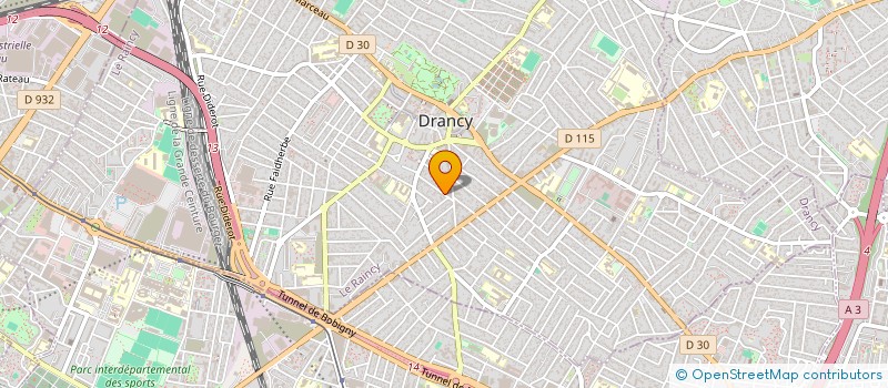 localisation de l'entreprise SECMAD à DRANCY