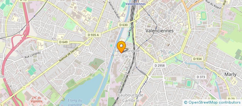 localisation de l'entreprise SECMAI à VALENCIENNES