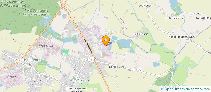 localisation de l'entreprise SECME INDUSTRIE à ESSARTS-EN-BOCAGE