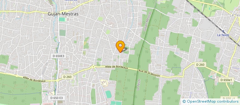 localisation de l'entreprise SECO  GUJAN-MESTRAS