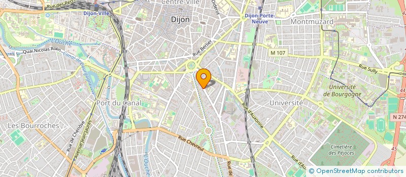 localisation de l'entreprise SECO DIJON à DIJON