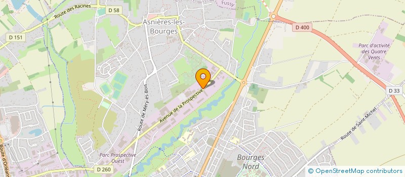 localisation de l'entreprise SECO TOOLS FRANCE SA à BOURGES