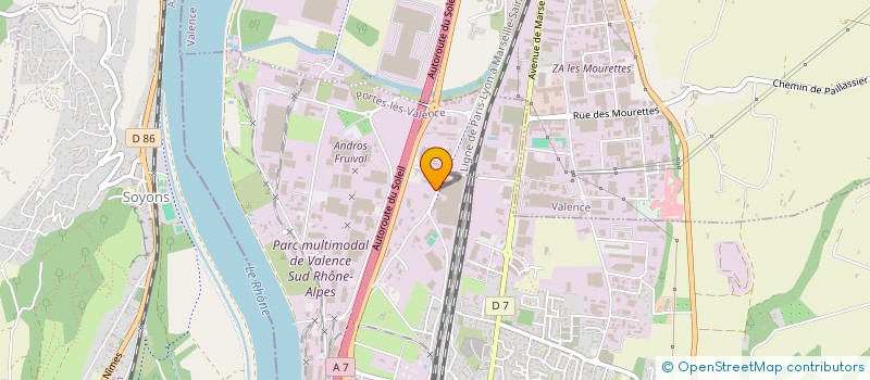 localisation de l'entreprise SECOBOIS à PORTES-LES-VALENCE