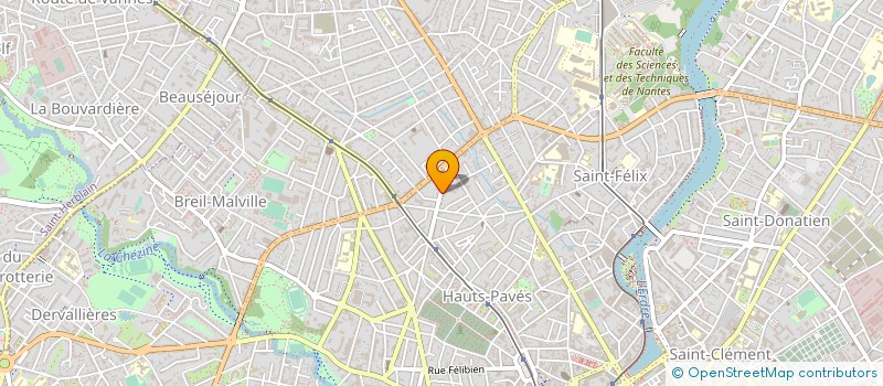 localisation de l'entreprise SECOCIM à NANTES
