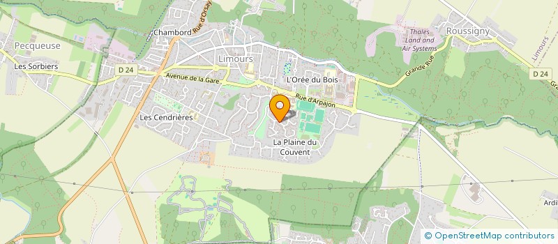 localisation de l'entreprise SECOD  LIMOURS