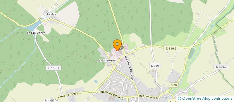 localisation de l'entreprise SECODEM à SENONCHES