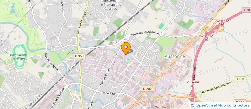 localisation de l'entreprise SECODIR à MONTAUBAN