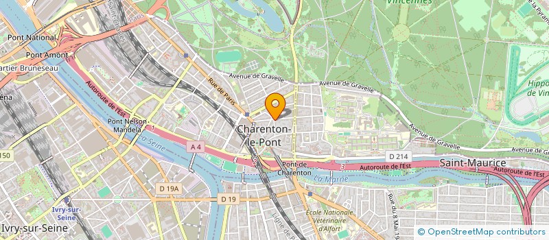 localisation de l'entreprise SECOERT INGENIERE à CHARENTON-LE-PONT