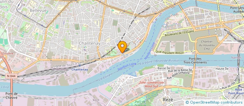 localisation de l'entreprise SECOFLUID à NANTES