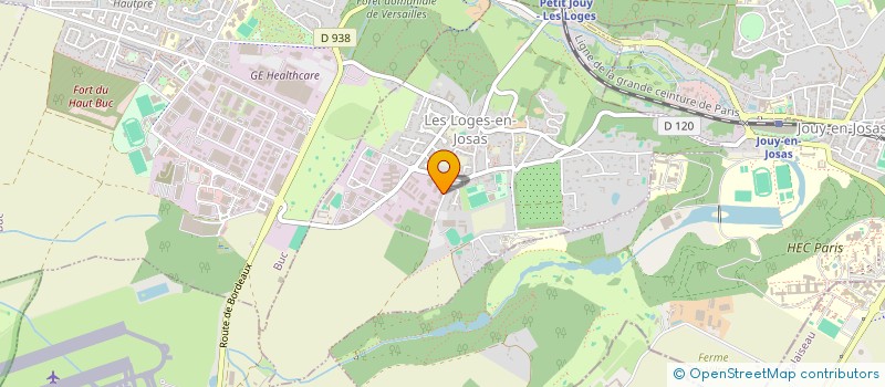 localisation de l'entreprise SECOFRAN MS à LES LOGES-EN-JOSAS