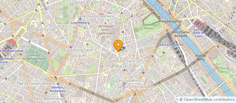 localisation de l'entreprise SECOGEST à PARIS