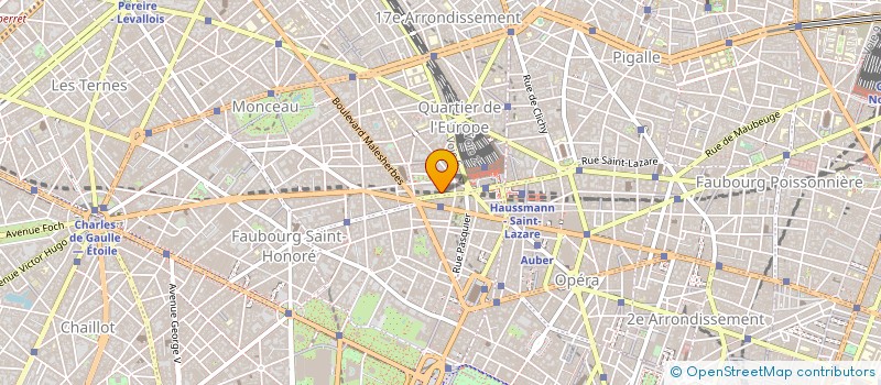 localisation de l'entreprise SECOIA (SERVICES CONSEIL INFORMATIQUE ACTUARIAT) à PARIS