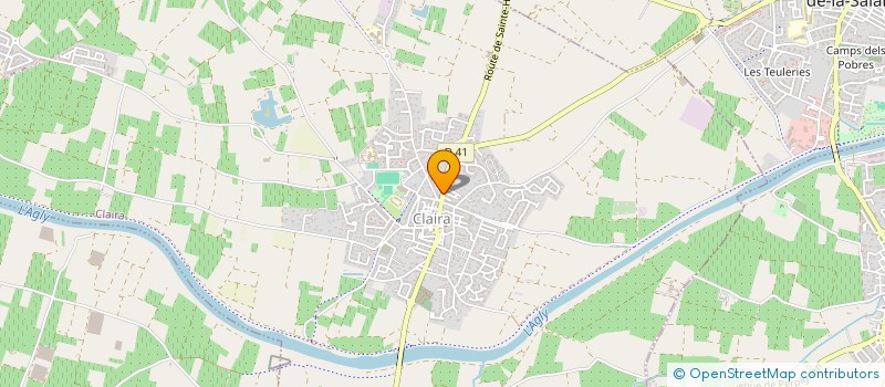 localisation de l'entreprise SECOLIER MALHERBE ET FILLE  CLAIRA