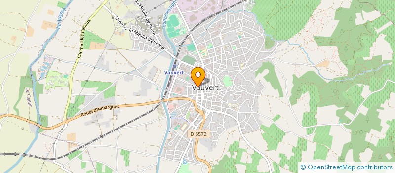 localisation de l'entreprise SECOMAT SARL à VAUVERT