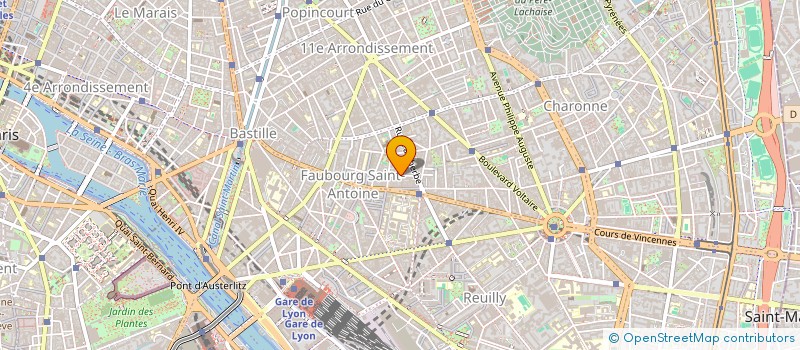 localisation de l'entreprise SECOMENDES & LOPEZ OTERO à PARIS