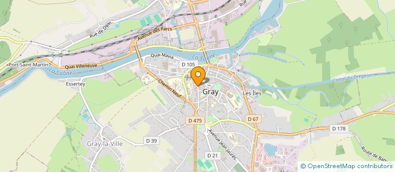localisation de l'entreprise SECOND 2 GRAY  GRAY