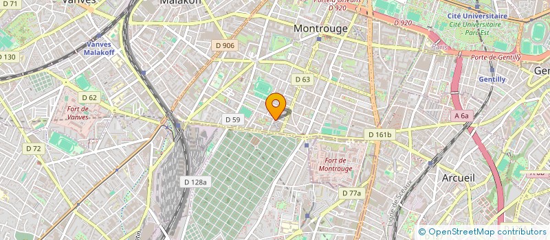 localisation de l'entreprise SECOND FLIGHT EVENTS à MONTROUGE