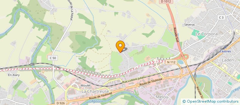 localisation de l'entreprise SECOND-LARTIGUE  CASTRES