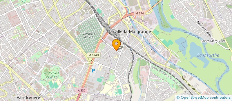 localisation de l'entreprise SECOND LIFE  JARVILLE-LA-MALGRANGE