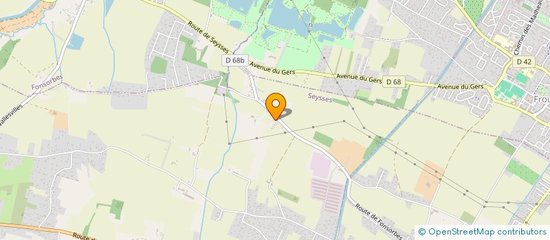 localisation de l'entreprise SECOND LIFE  SEYSSES