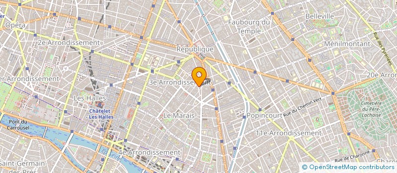 localisation de l'entreprise SECOND SEASON PARIS  PARIS