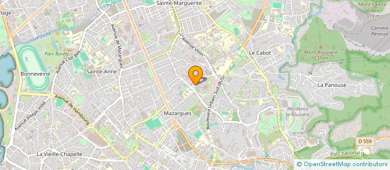 localisation de l'entreprise SECOND SOUFFLE à MARSEILLE