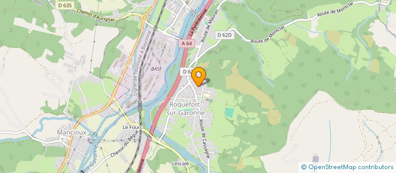 localisation de l'entreprise SECOND SOUFFLE à ROQUEFORT-SUR-GARONNE