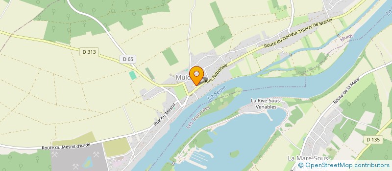 localisation de l'entreprise SECOND SOUFFLE  MUIDS