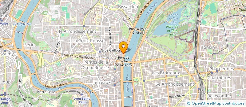 localisation de l'entreprise SECOND SOUFFLE  LYON