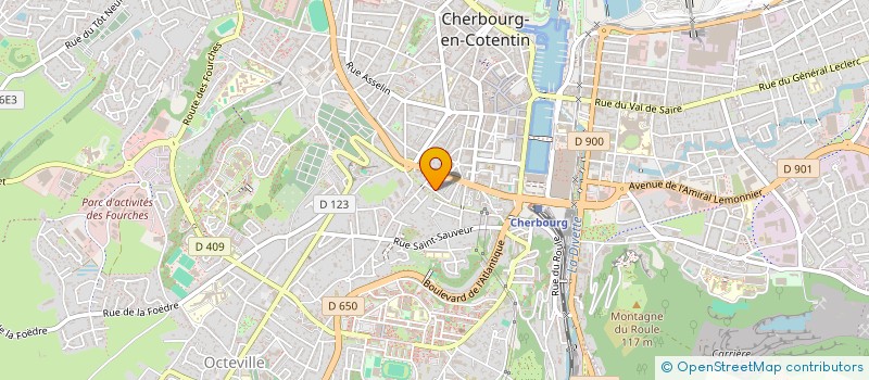 localisation de l'entreprise SECOND SOUFFLE  CHERBOURG-EN-COTENTIN