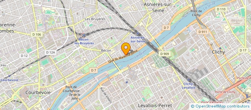 localisation de l'entreprise SECOND SOUFFLE MUSIC à COURBEVOIE
