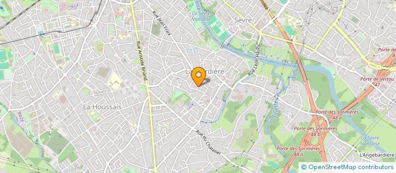 localisation de l'entreprise SECOND STEP  VERTOU