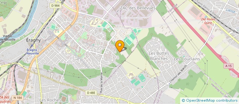 localisation de l'entreprise SECOND VISION STUDIO  ERAGNY