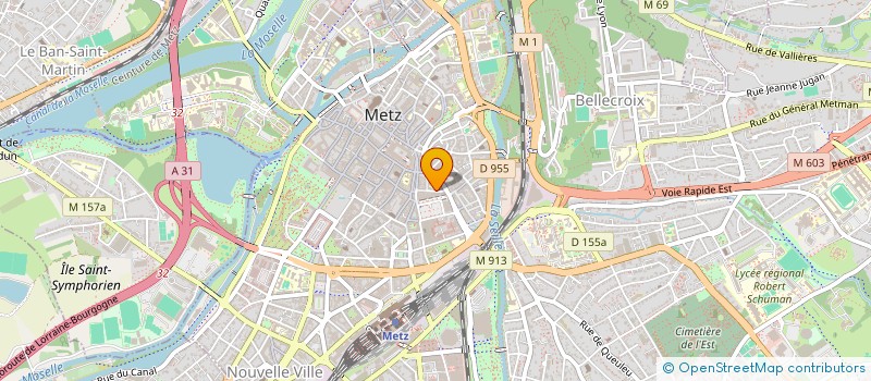 localisation de l'entreprise SECONDA VOCE à METZ