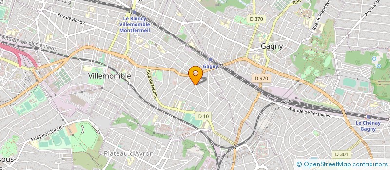 localisation de l'entreprise SECONDE à VILLEMOMBLE