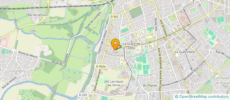 localisation de l'entreprise SECONDE CHANCE à CAEN