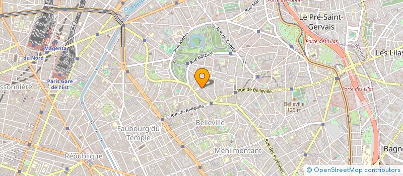 localisation de l'entreprise SECONDE LIGNE  PARIS