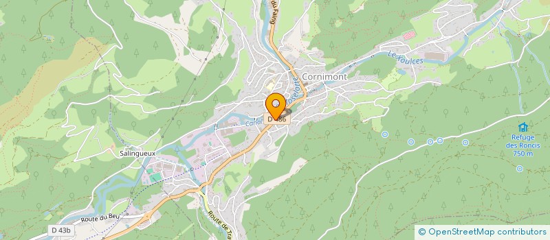 localisation de l'entreprise SECONDE NATURE  CORNIMONT