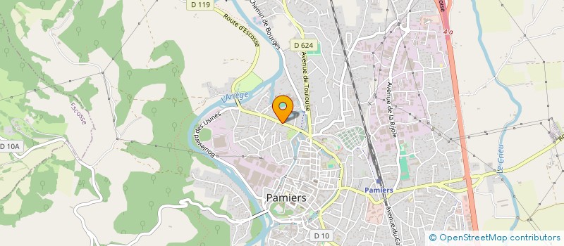 localisation de l'entreprise SECONDE VIE à PAMIERS