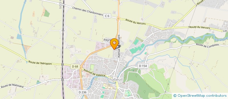 localisation de l'entreprise SECONDE VIE LA VIE DURABLE COMMENCE ICI à CHABEUIL