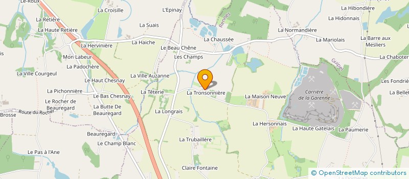 localisation de l'entreprise SECONDO  VIGNOC