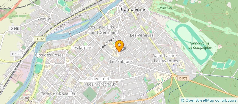 localisation de l'entreprise SECONDS LIFE  COMPIEGNE