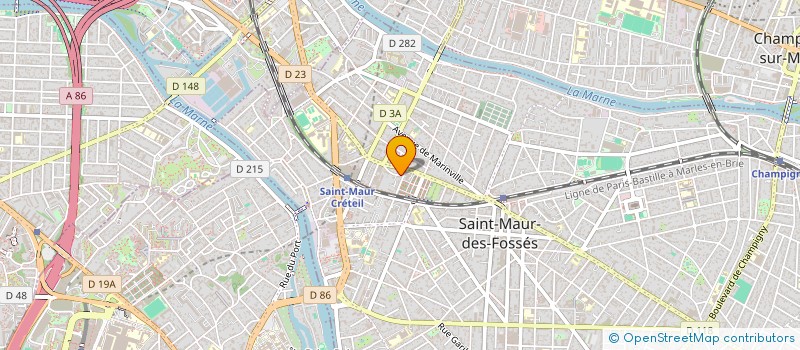 localisation de l'entreprise SECONIUM  SAINT-MAUR-DES-FOSSES