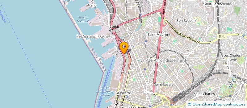 localisation de l'entreprise SECOPS FORCES à MARSEILLE