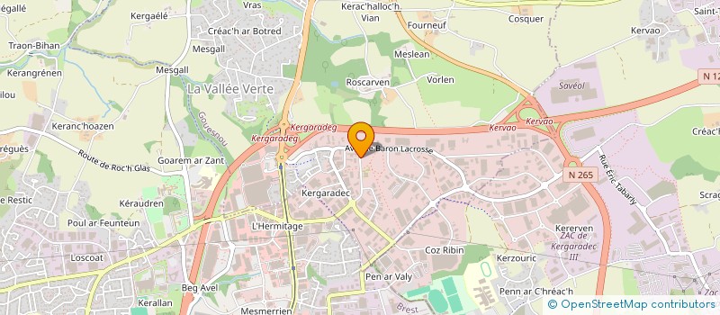 localisation de l'entreprise SECOR à GOUESNOU