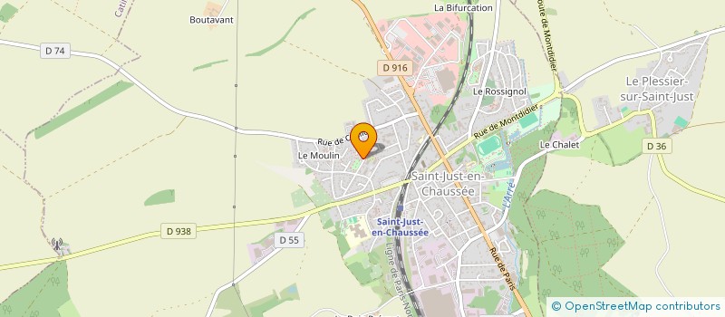 localisation de l'entreprise SECOURISME PREVENTION FORMATION  LE MESNIL-SUR-BULLES