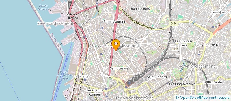 localisation de l'entreprise SECOURISME SANITAIRE à MARSEILLE